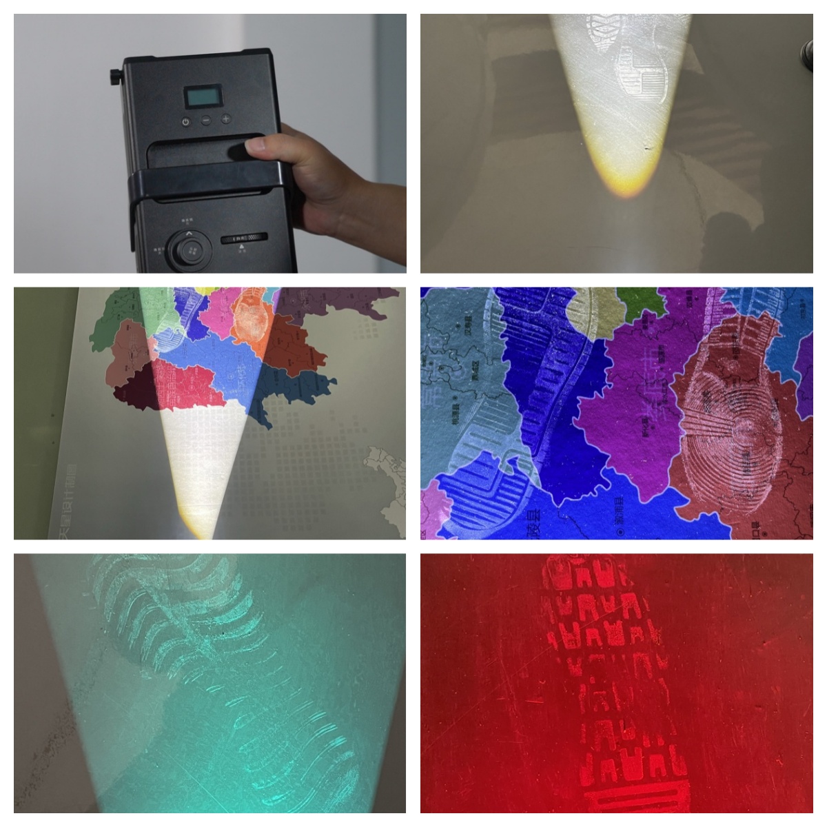 Multi-Spectral Footprint Light 22